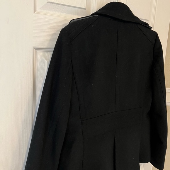 J. Crew 100% Wool Women’s Pea Coat in Black Size Small - Picture 8 of 10